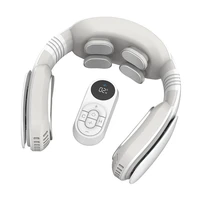 outdoor 3 in 1 neck cooler warmer massager rechargeable u shape wireless portable tens pulse heated neck massager