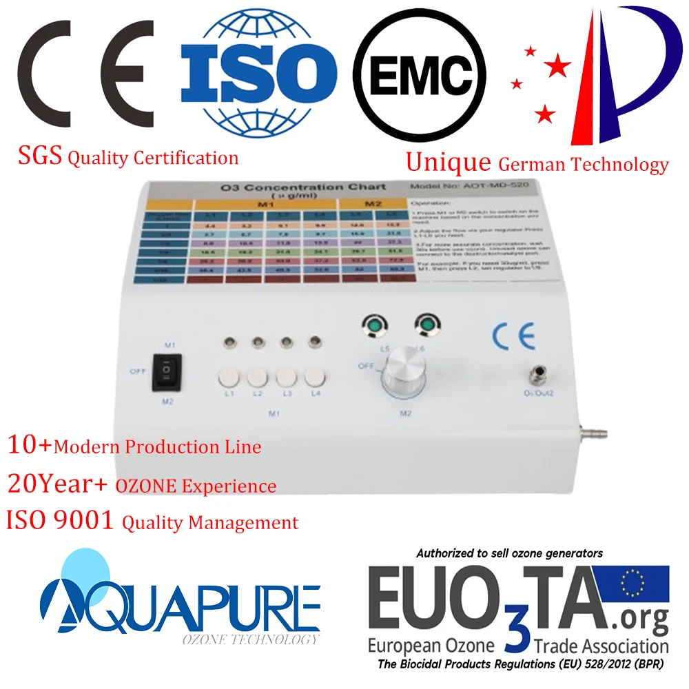 

Медицинский генератор озона Германии