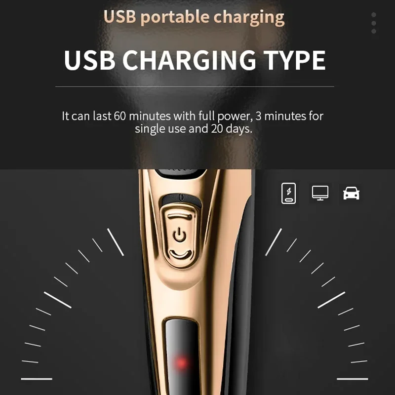 3 в 1 мужской триммер для бороды и ушей