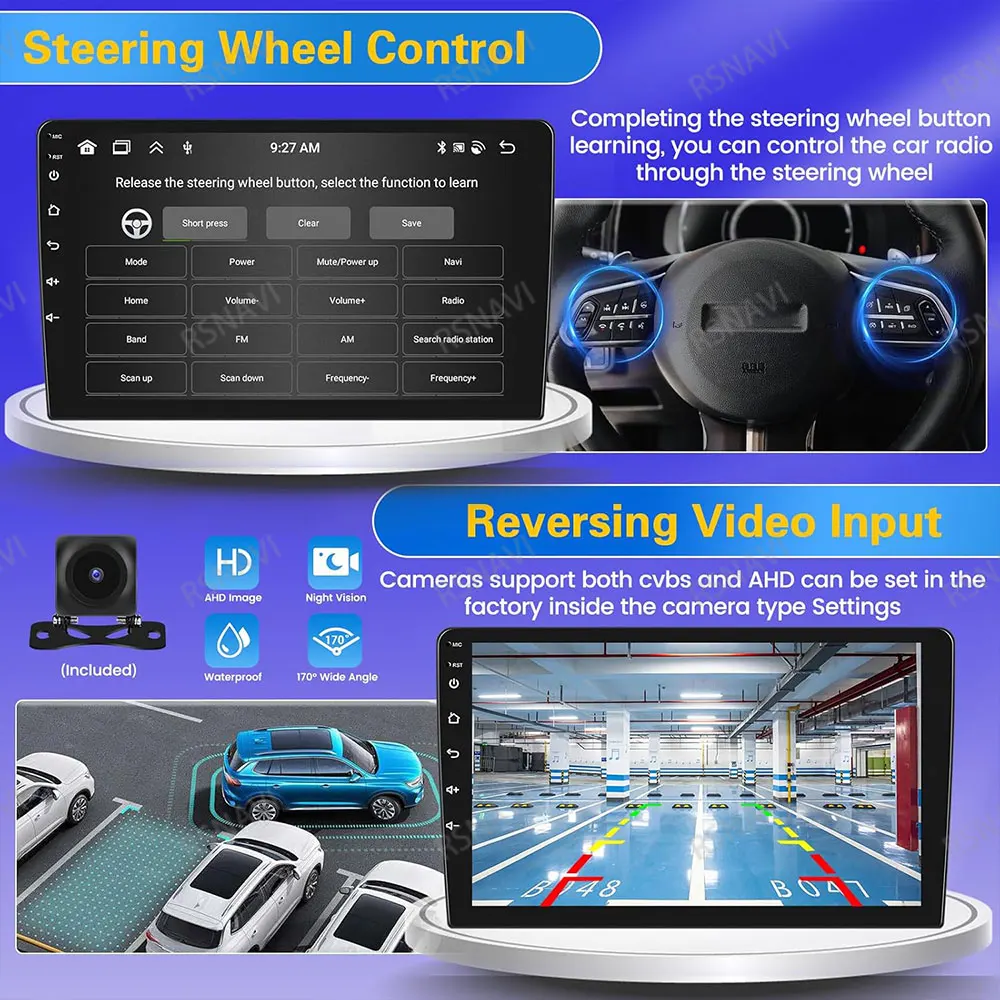 Фото Android 16 для Kia Sportage 2 2004 2005 2006 2007-2010 Автомобильное радио Мультимедийная навигация GPS Авторадио Carplay 5G WIFI DSP RDS BT №4