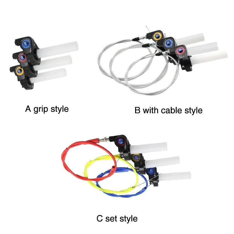 

1/4 Быстрый поворотный акселератор, Кроссовый мотоцикл, мотоцикл 7/8 дюйма, руководство по CRF