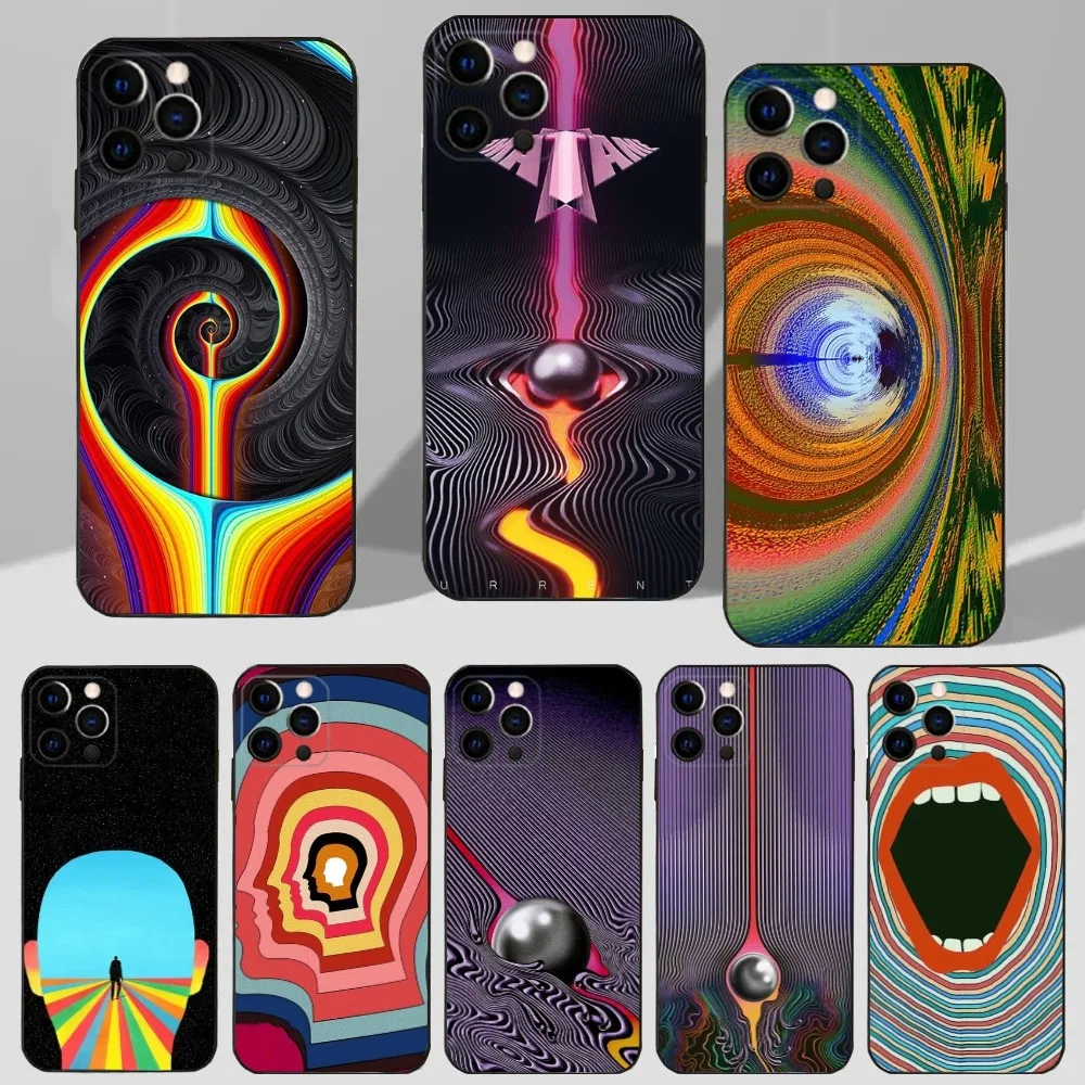 Art T-Tame I-Impala Phone Case For iPhone 16 15 14 13 12 11 Plus Pro Max XS X XR SE Mini 8 7 Soft Silicone Black Cover
