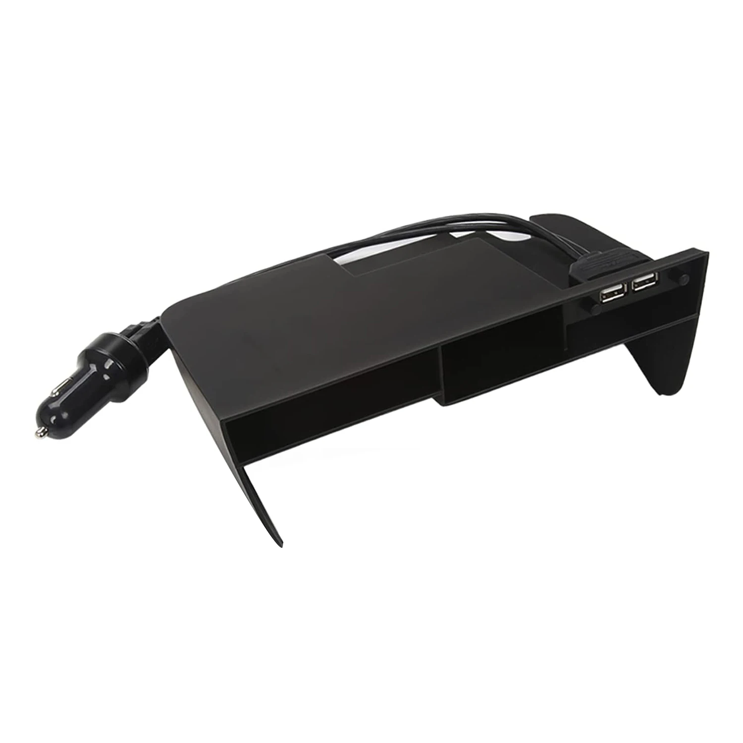 

Органайзер центральной консоли для Toyota RAV4 2021 2020 2019, аксессуары, разделитель лотков для хранения с 2 USB-портами