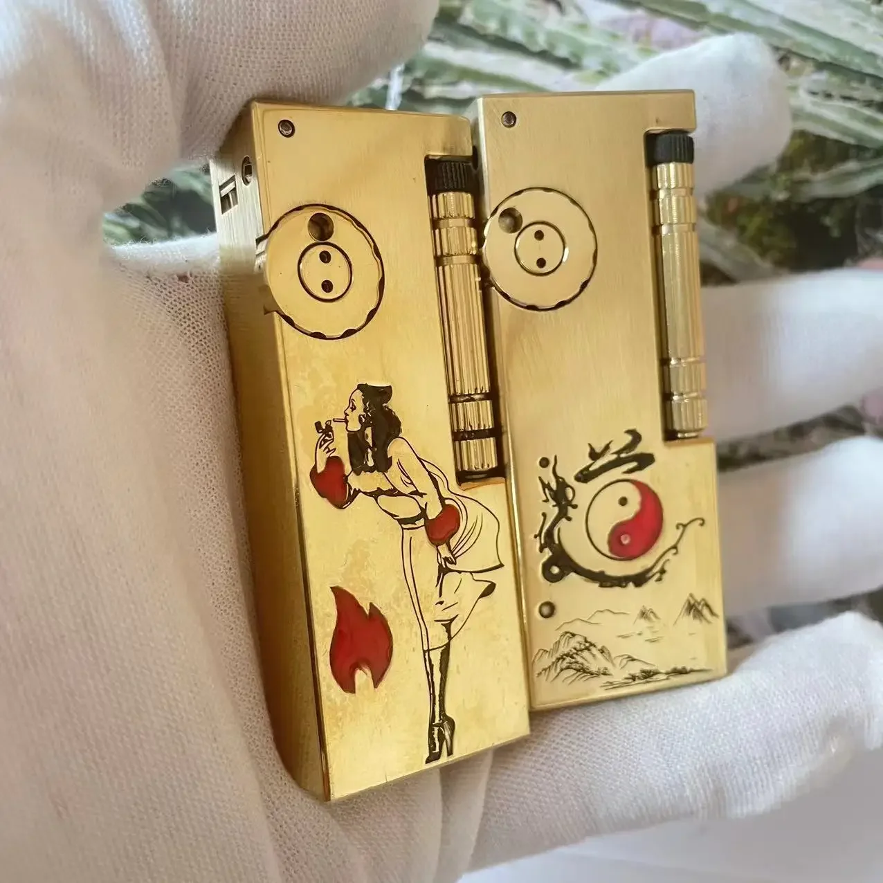 Латунная керосиновая зажигалка