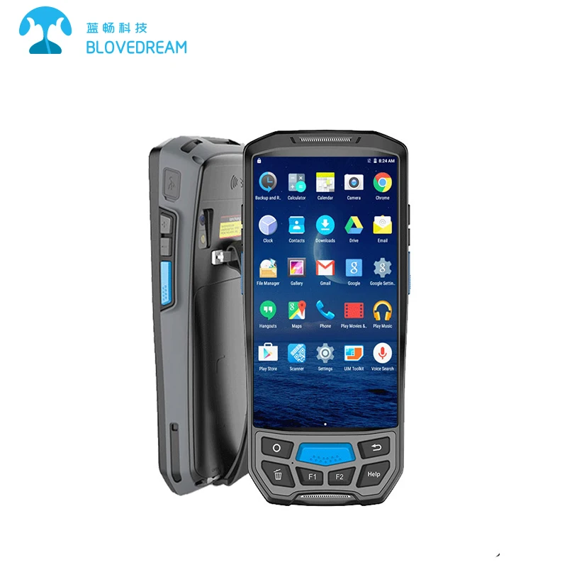 Фото Портативный Android Wi-Fi сканер штрих-кода Blovedream U9000 Pda для коллектора данных 1D 2D QR №1