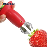 strawberry corer clamp pineapple spines remover fruit and vegetable leaf stem remover tomato cutting eye tweezers kitchen tools