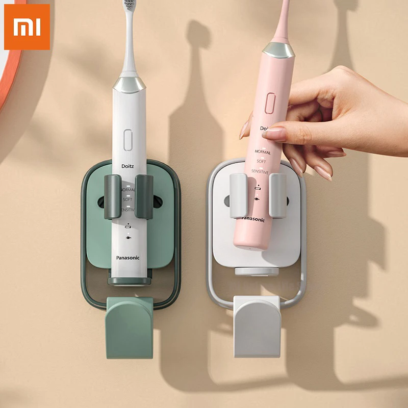 

New Xiaomi Youpin Gravity Induction Electric Toothbrush Hanger Cup Holder Wall mounted Household Toliet Toothbrush Storage Rack