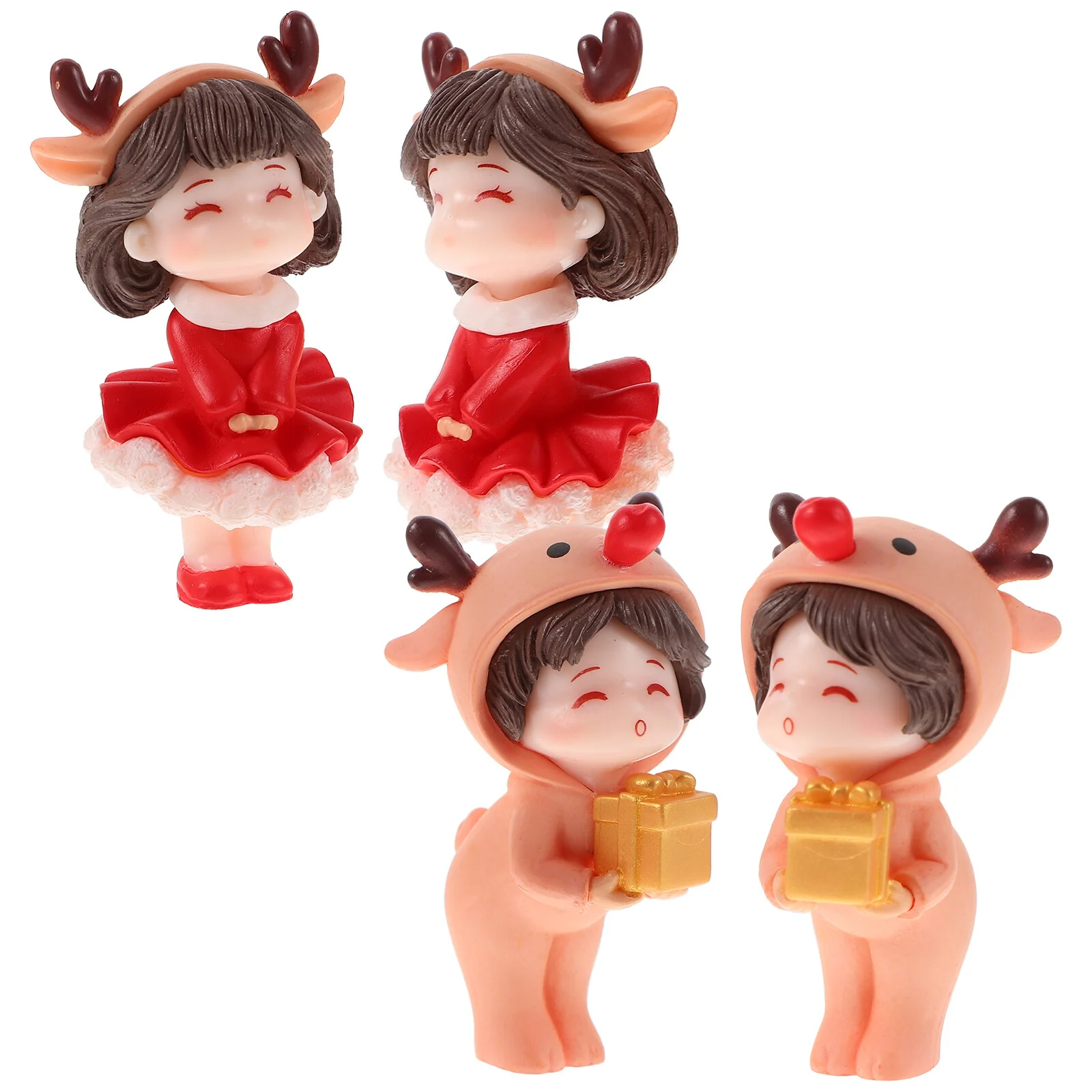 

Avatar Fairy Garden Accessories Resin Couple Figurines Home Ornament Mini Crafts Adorable Valentine Romantic