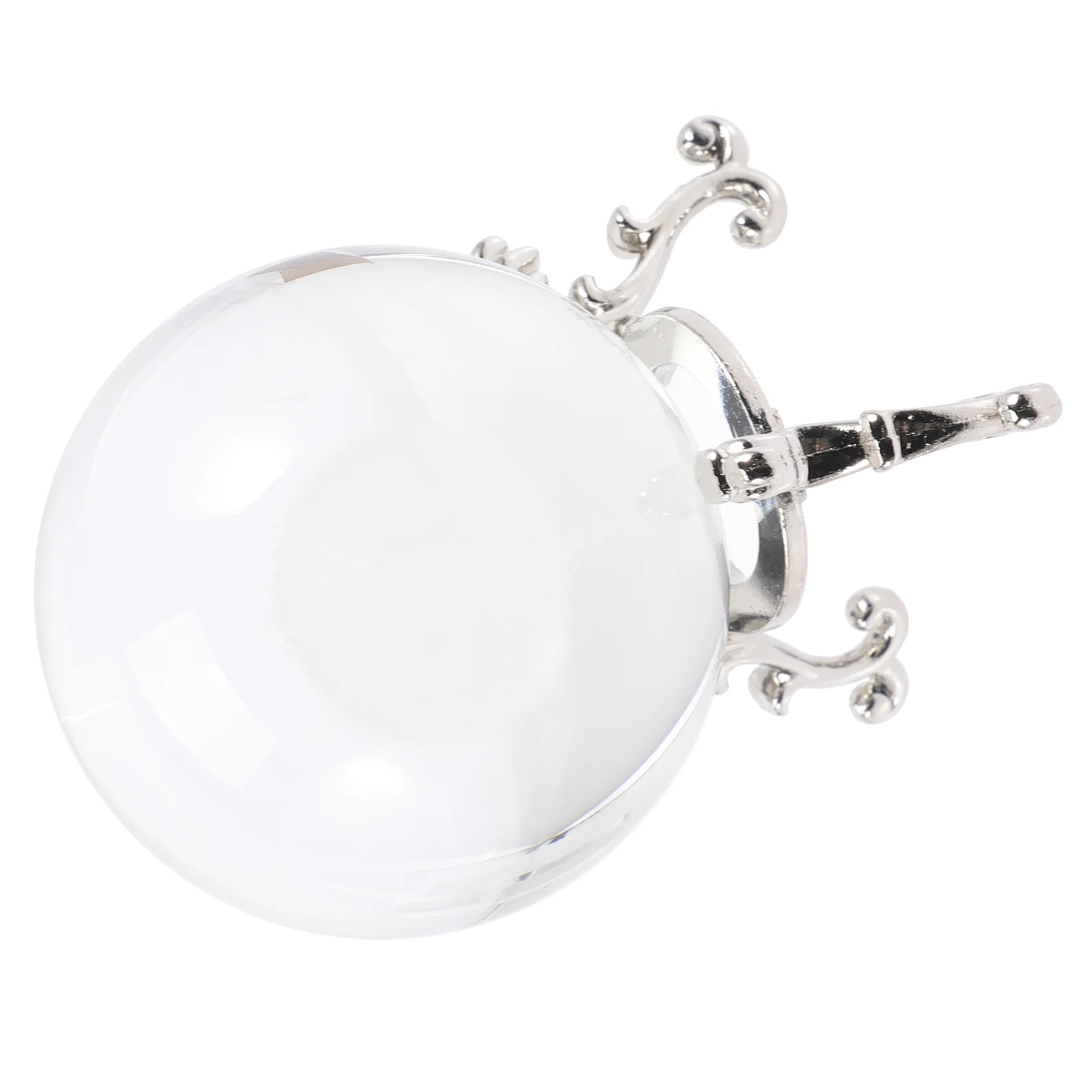 

Crystal Stand Sphere Metal Table Lamp Clear Rechargeable Creative Display Racks Modern Iron Minimalist Gifts Tabletop Ornaments