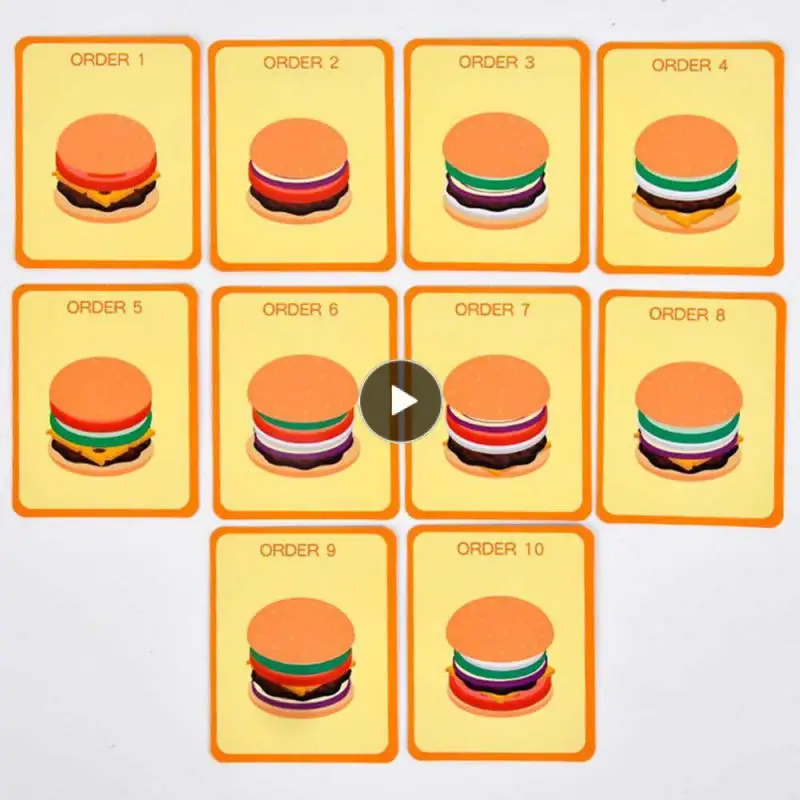 

Kitchen Toy Infants And Toddlers Hand-eye Coordination Training Wood Simulation Smooth And Round Explore Baby Hamburg Realistic