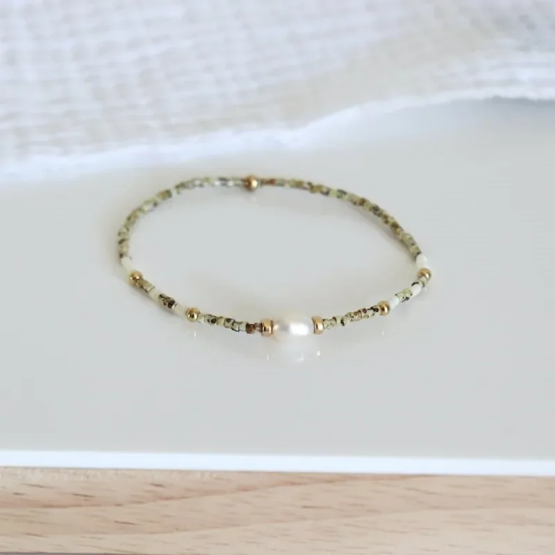 CCGOOD натуральный пресноводный жемчуг браслет Миюки стеклянные бусины Роскошные