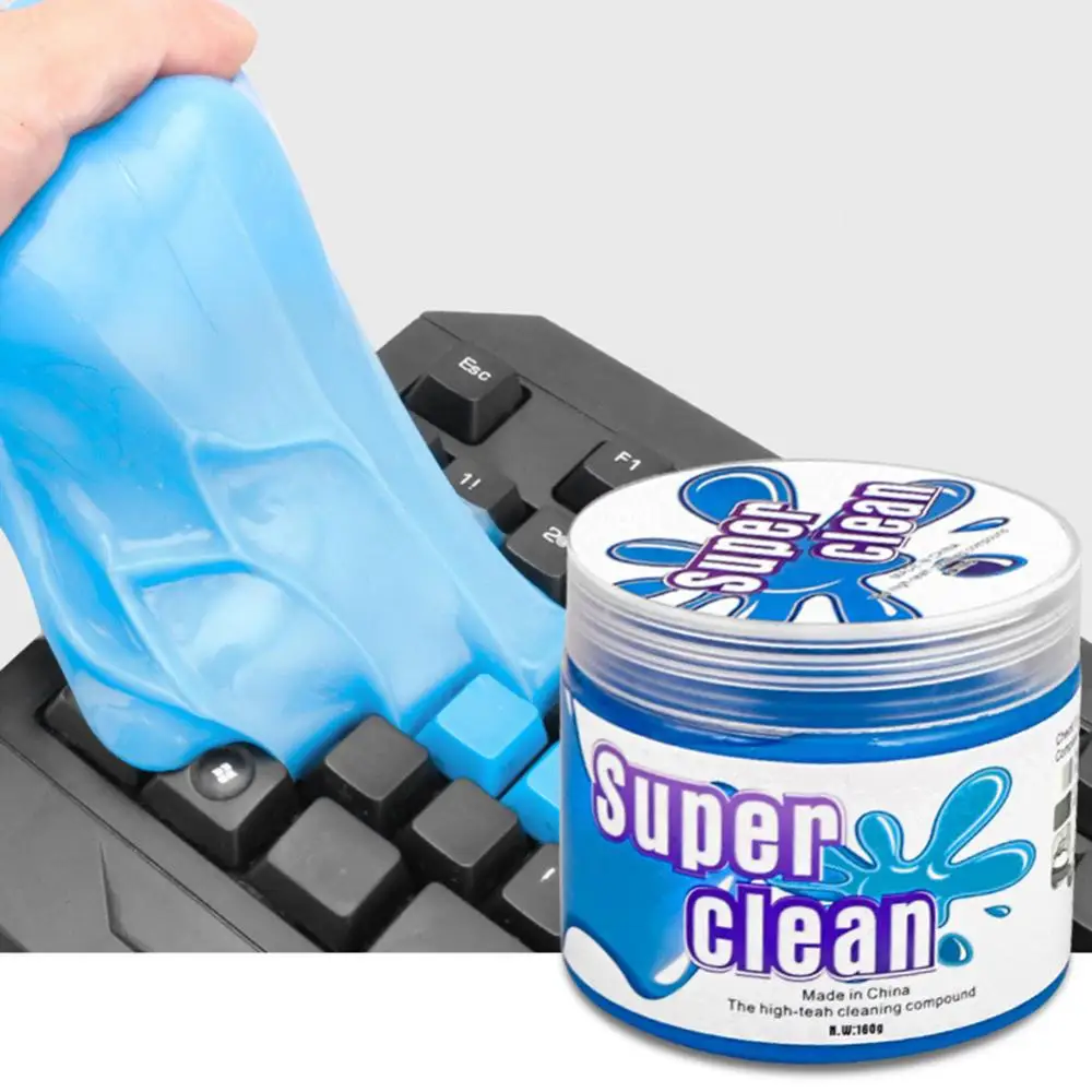 

Keyboard Car Computer Universal Crystal Magic Dust Putty Cleaning Gel Slime Car Wash Mud