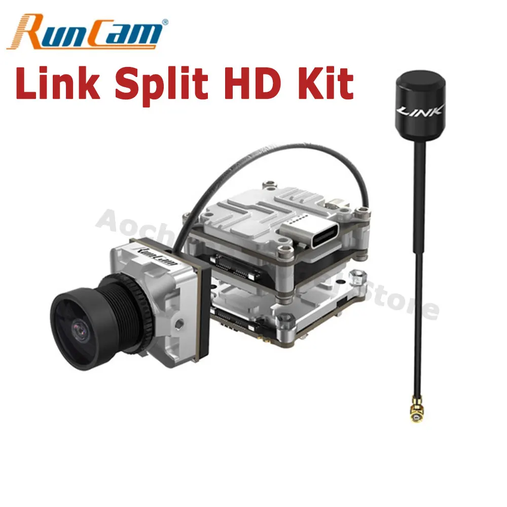 

RunCam Split HD Link 2.7K 720P Video 19g Recording Link Vista Low Latency Gyro Flow ND 16 Filter DJI Air Unit