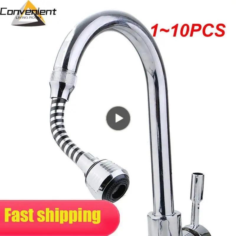 

1~10PCS Kitchen Gadgets 360 Rotatable Bubbler High Pressure Faucet Extender Water Saving Bathroom Kitchen Accessories Supplies