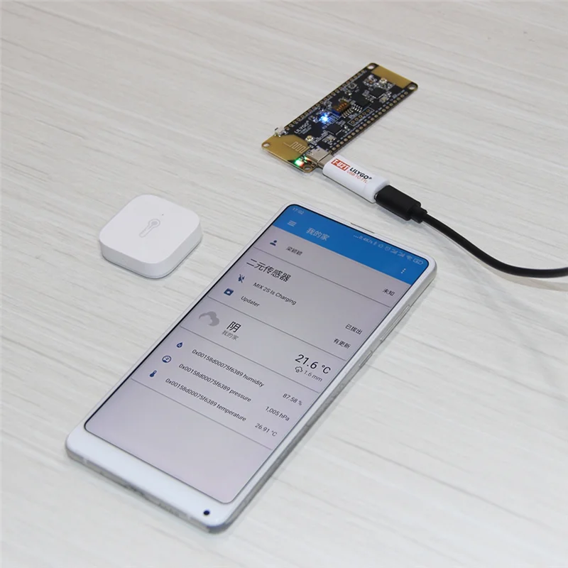 T-Zigbee ESP32-C3 TLSR8258 Zigbee Макетная плата IOT со сверхнизким энергопотреблением WiFi Bluetooth