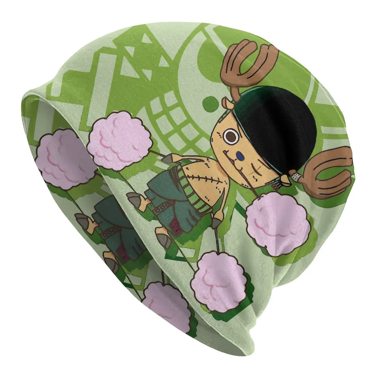 

TONY TONY Chopper Autumn Female Warm Beanies Double Used Windproof Bonnet Hats