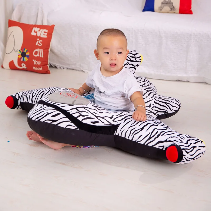 Hot Explosion Airplane Models Baby Learning Chair Plush Toys Creative Safety Anti-fall Sofa New Comfortable Infant Seats