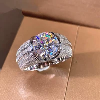 gorgeous cubic zirconia women finger rings evening party noble ladys accessories fancy birthday gift female fashion ring