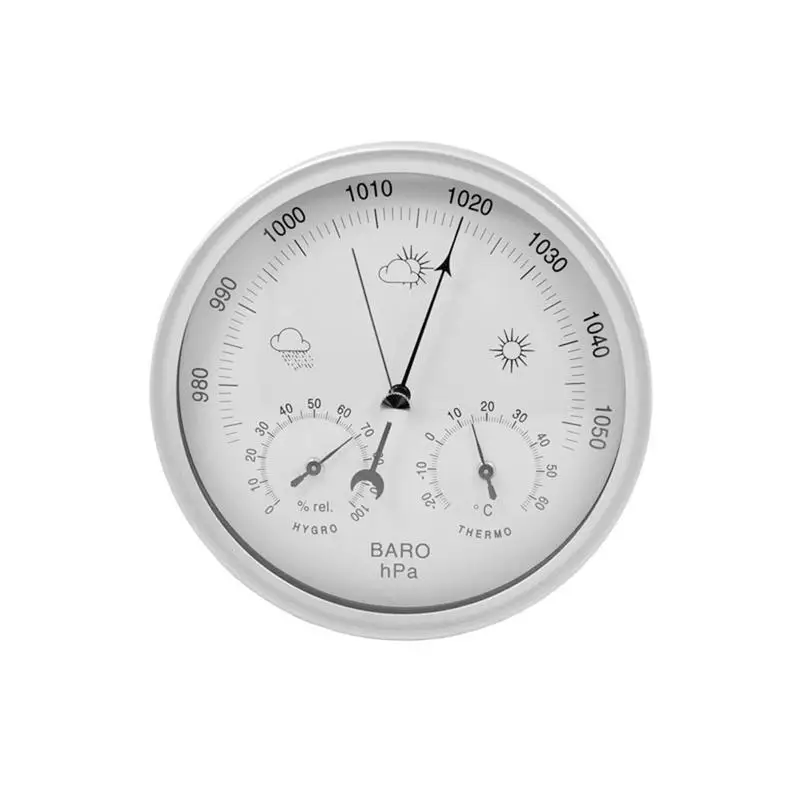 

Fishing Barometer Barometer Thermometer Hygrometer Temperature Humidity Weather Forecaster Dial Air Pressure Gauge Home Weather