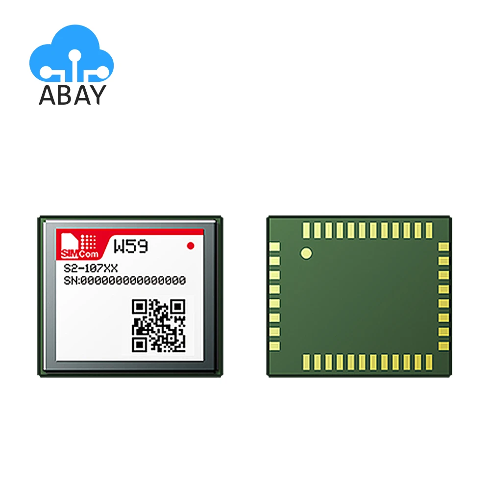 

SIMCom W59 Wi-Fi модуль Wi-Fi и BT на основе чипсета Qualcomm QCA-6574A-3 2,412 ~ 2,484 ГГц 5,17 ~ 5,825 ГГц