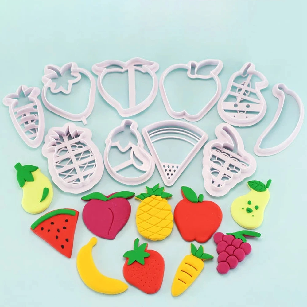 Wedding Fruits Biscuit Christmas/Easter Carrot Cookie Cutter Kitchen Baking Tools Theme Grape Banana Apple Strawberry Cake Mould