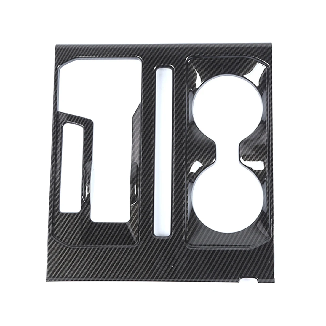 

For Ford F-150 F150 Raptor 2021 2022 Interior Accessories ABS Gear Shift Panel Sticker Cover Trim , Carbon Center