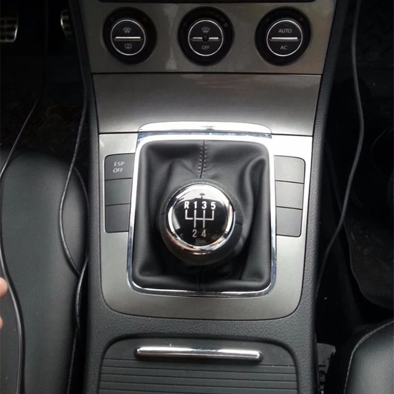 Для Volkswagen VW Passat B6 2005-2011 5/6 Speed M рукоятка для рычага переключения передач Stick Gaiter