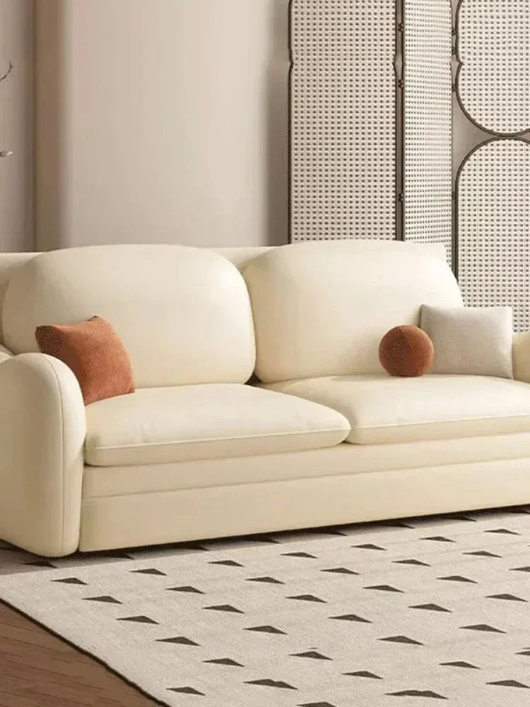 Nordic Kawaii White Lazzy Living Folding Lounge Divani Soggiorno Мебель для дома