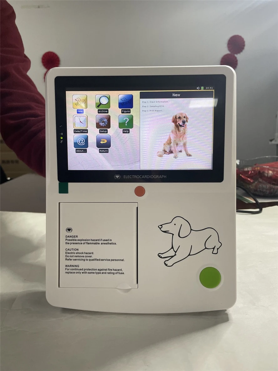 Стабильный уровень De Paciente Nibp Spo2 электрокардиограф ветеринарный аппарат
