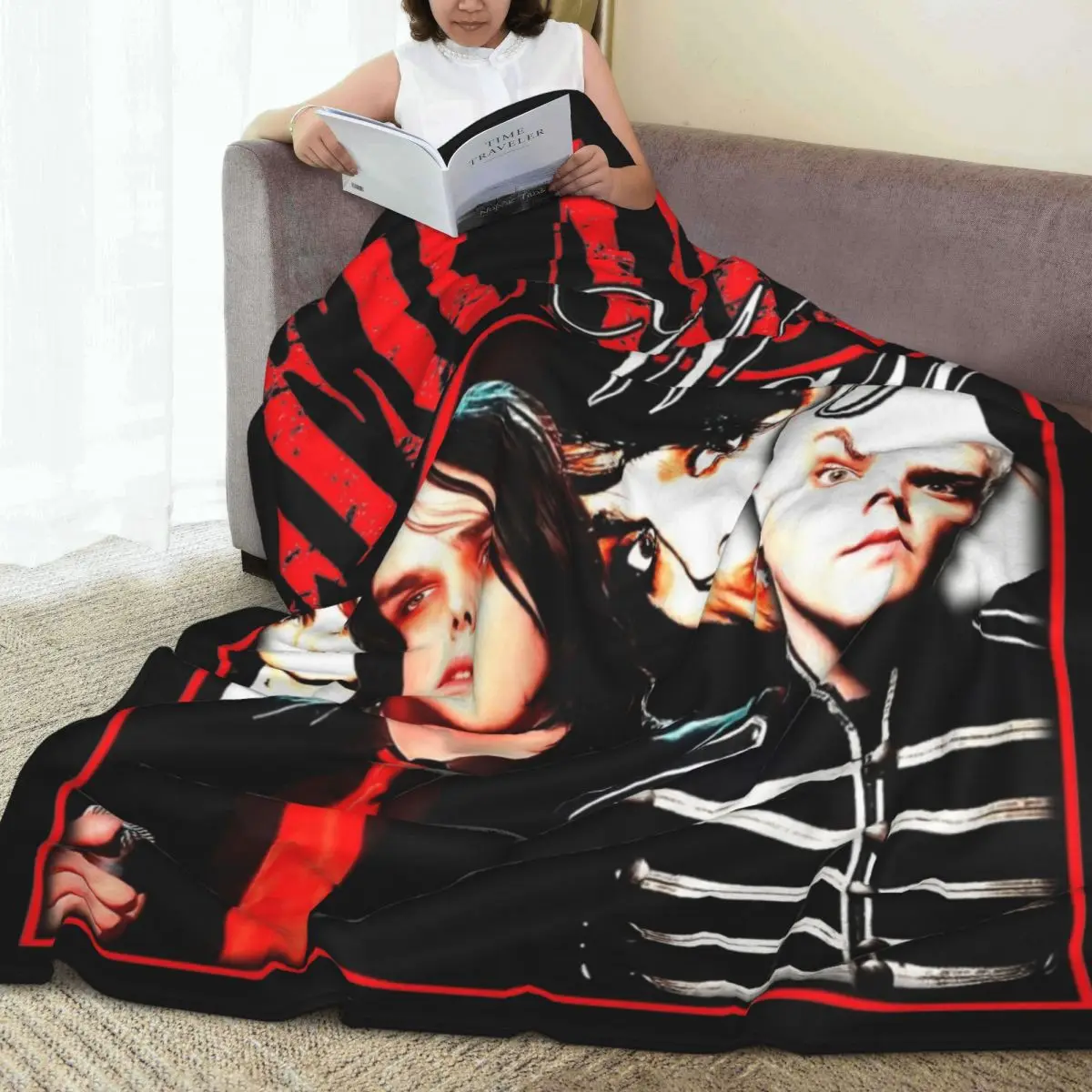 Gerard Way MCR одеяла коралловый флис плюшевое летнее многофункциональное супермягкое