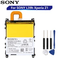 original replacement sony battery for sony l39h xperia z1 honami so 01f c6902 c6903 lis1525erpc genuine phone battery 3000mah