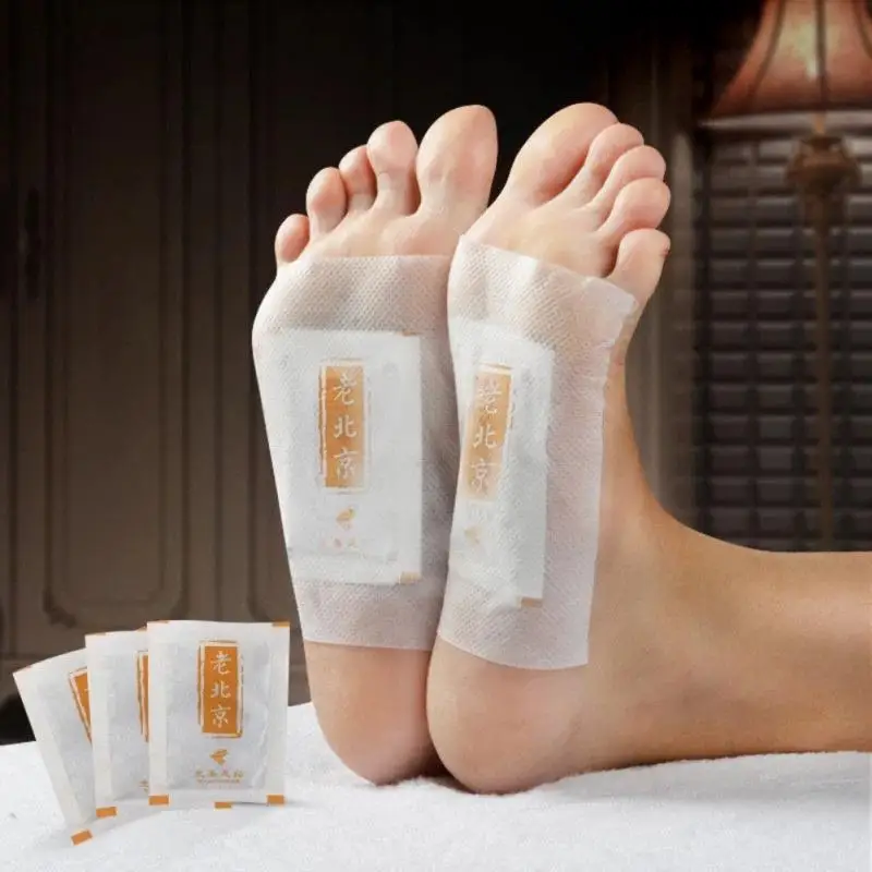 

10PCS/lot Detox Foot Patches Ginger Bamboo Charcoal Pads Body Relax Improve Sleep Foot Sticker With Adhersive Feet Care Tool