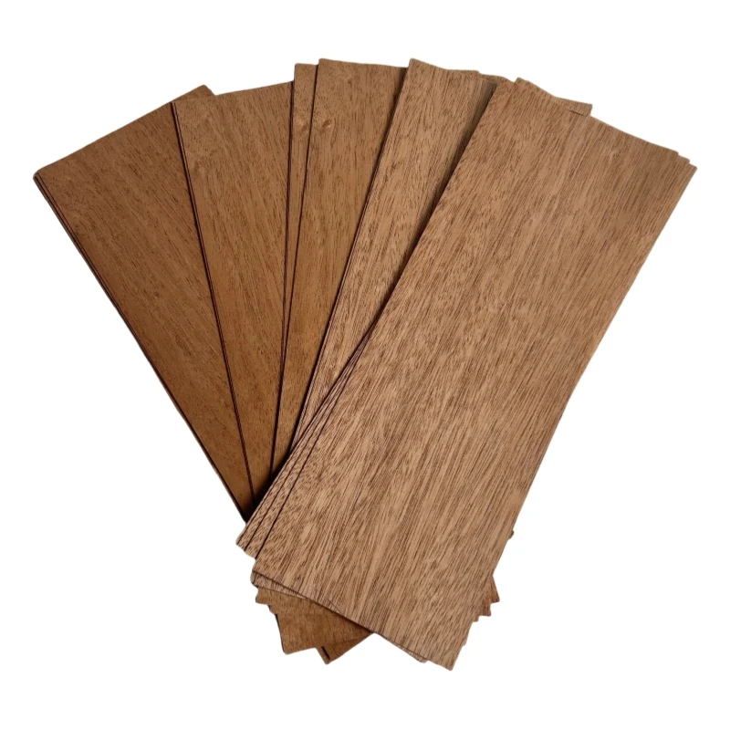 Упаковка шпона красного дерева толщиной 0 4 мм (18 шт.) для маркетри инкрустации и