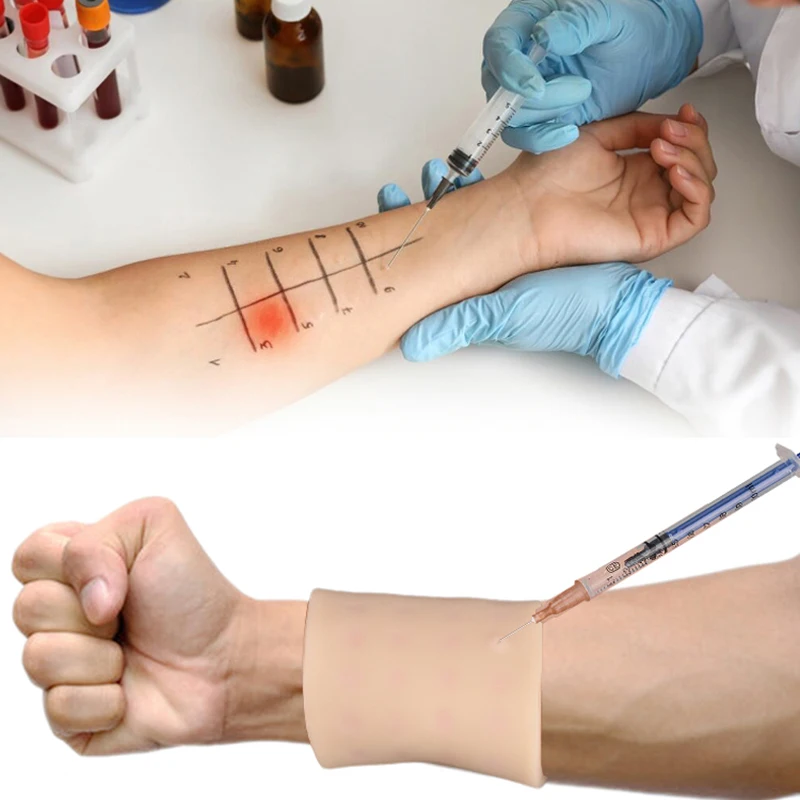 Многофункциональная модель для тренировки инъекций 40 точек на кожу