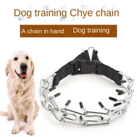 new metal iron lock necklace detachable stimulating dog chain pet supplies collar collar collar