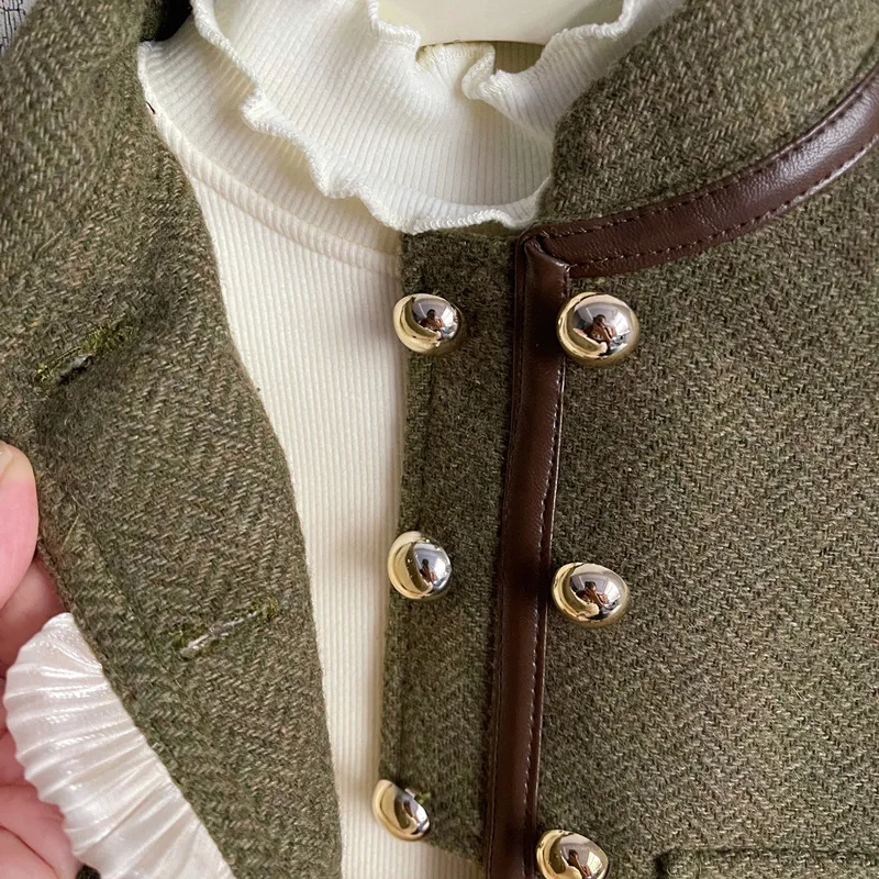 garnitur dla dziewczynki 2024 новый модный костюм для девочек новинка зимы утепленное