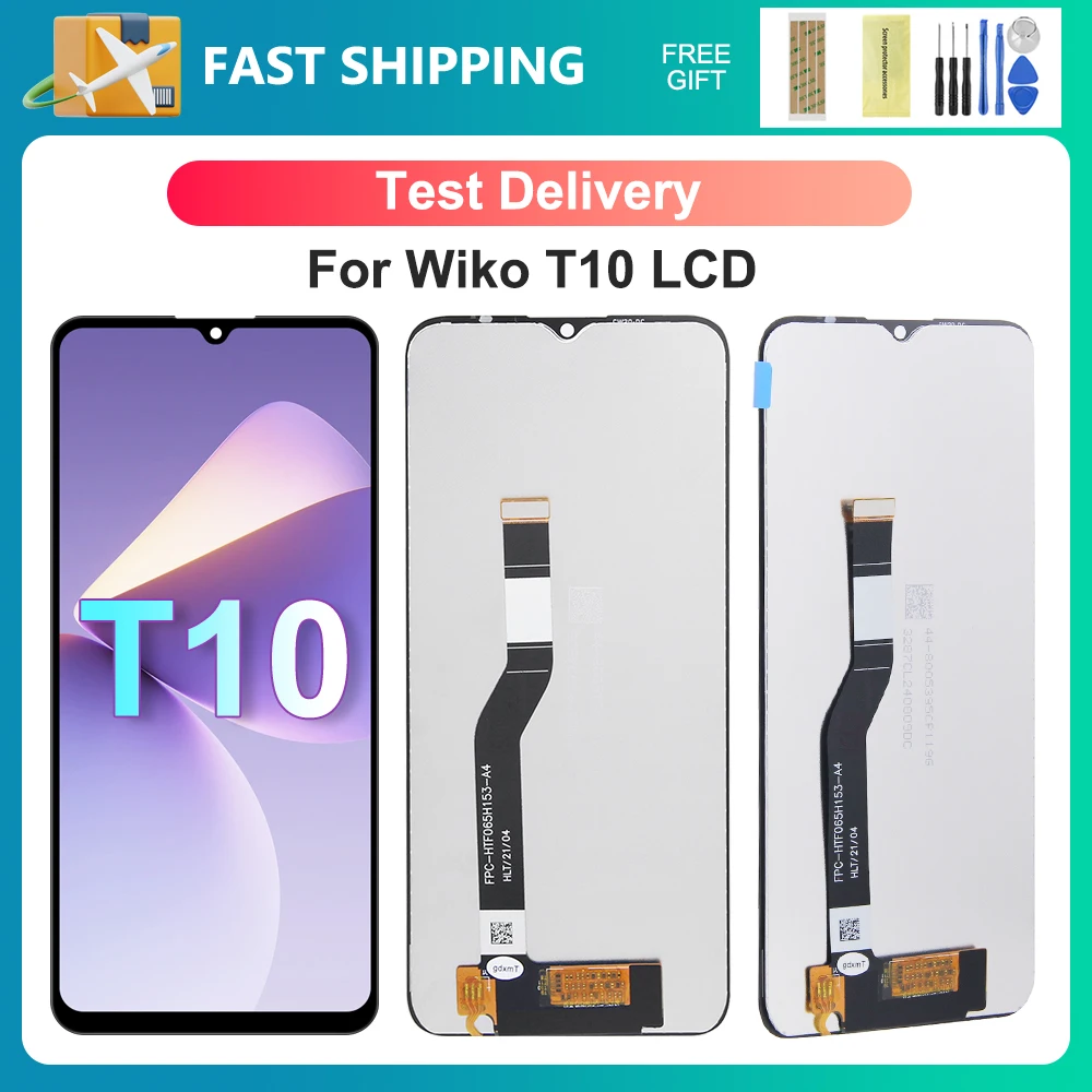 Для Wiko T10 6 5 ''для t10 W-V673-01-02 ЖК-дисплей