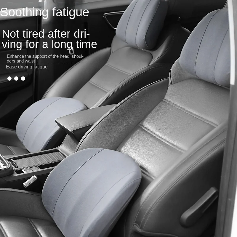 Хлопковая подушка для автомобильного подголовника с эффектом памяти