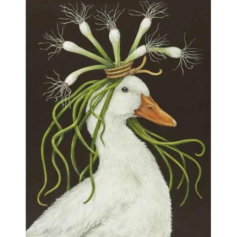 

Холст с изображением кролика, птицы, утки и овцы, настенные художественные картины, постер с животными, рисунок для гостиной, украшение для дома