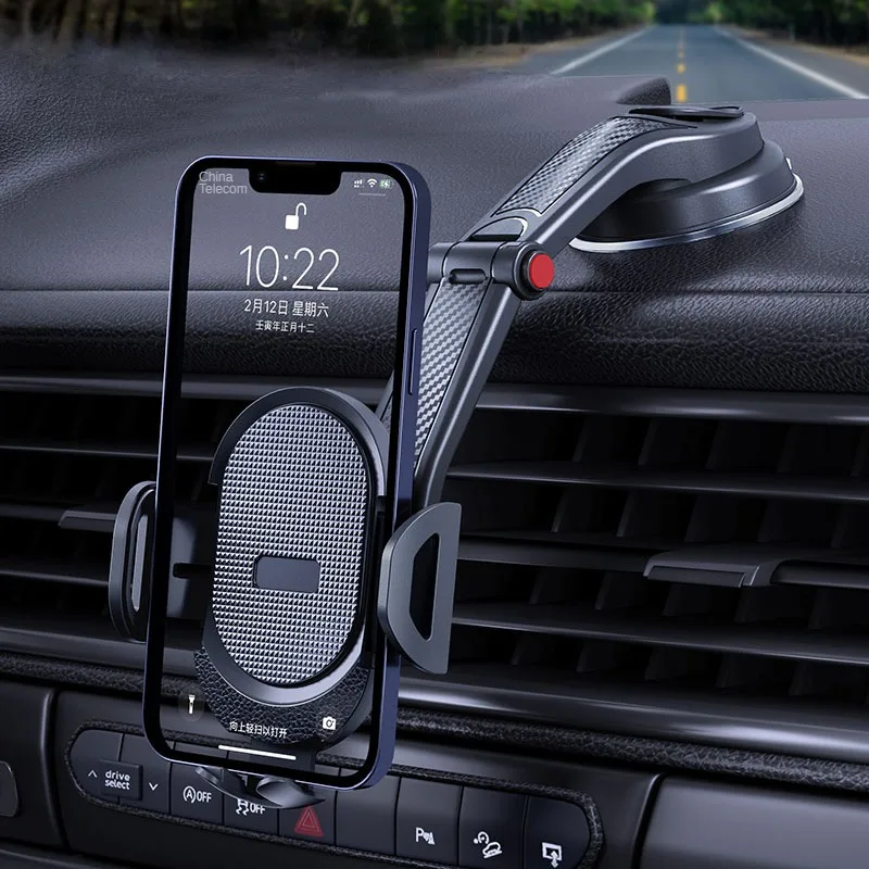 

Universal Sucker Car Phone Holder 360 Windshield Dashboard Mobile Cell Support Bracket for 4.0-6 Inch Smartphones