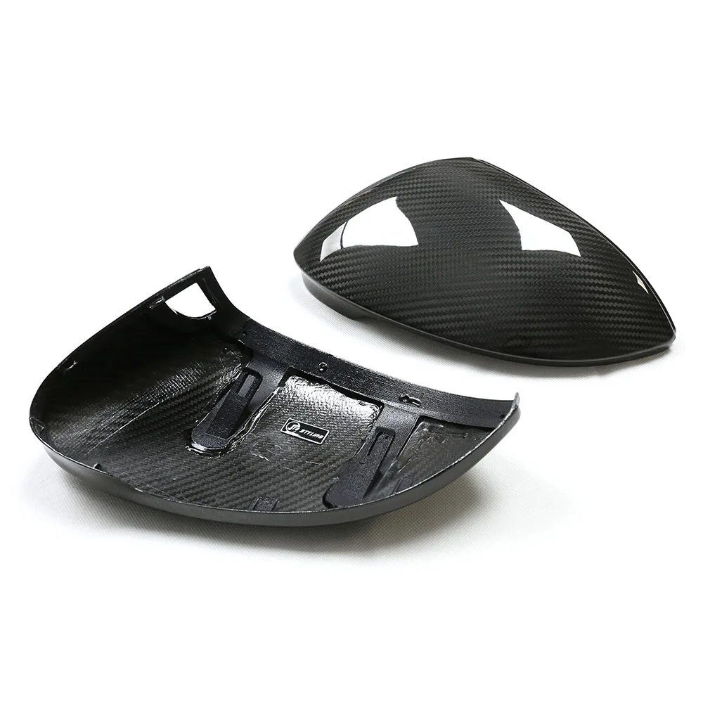 Замена крышки для сухого заднего зеркала из углеродного волокна Volkswagen Golf 8 VW MK8 R