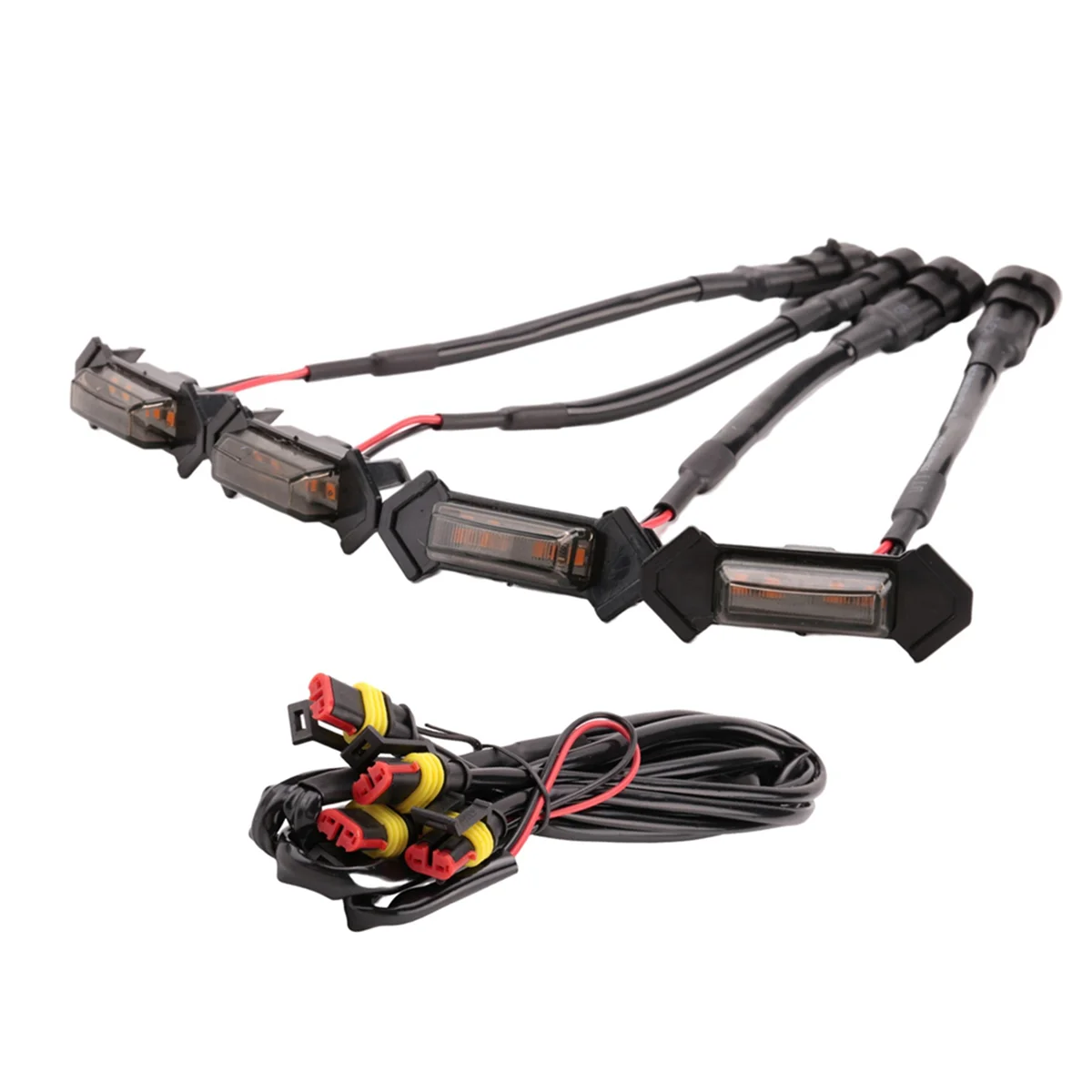 Для Toyota Tacoma TRD Pro 2016-2021 гг. 2019-2021 RAV4 светодиодная передняя решетка дымчатого