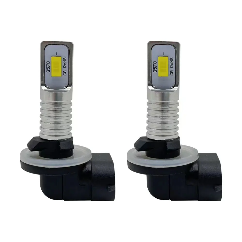 2PCS Led 880 881 Fog Light Lamps HB4 Canbus Cars H1 H3 H4 H9 H11 5202 H7 6000K Auto 12V 24V HB3 9005 Gree Chip Led Headlight DRL