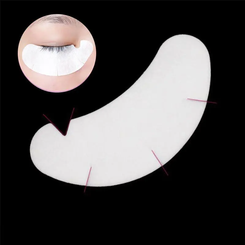 

100PCS Of Eyelash Extension Eye Stickers Hydrogel Patches For Eyelashes Eyelash Extension Adhesive
