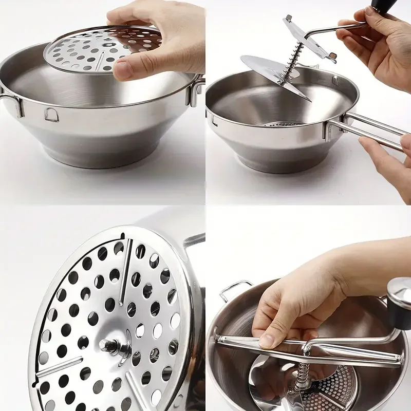 Машинка для картофеля тыквы овощного пюре пресс чеснока соковыжималка еды