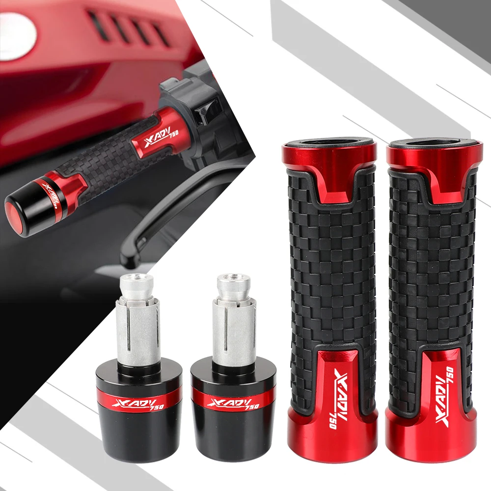 

Motorcycles Accessory 22mm 7/8" CNC For Honda XADV750 XADV 750 2017 2018 2019 2020 2021 Handlebar Scooter Hand Grips Rubber Grip