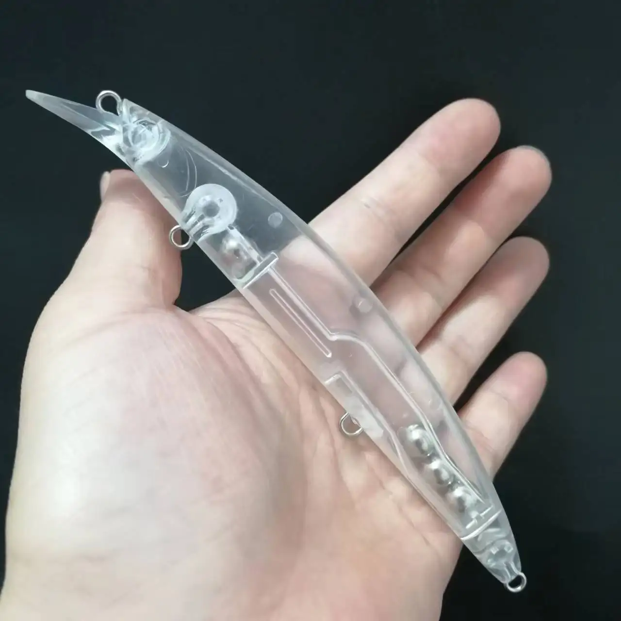 5 шт. 130 мм 22 г Неокрашенная блесна в виде блесны |