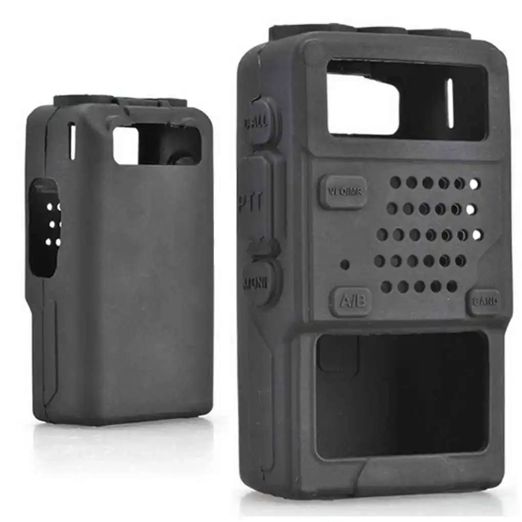 

Silicone Walkie Talkie Protective Case Shell Radio Pouch