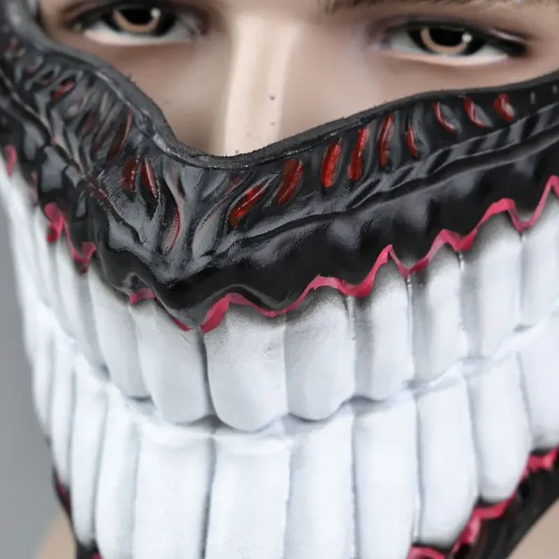 Dandadan Ken Takakura Okarun Косплей Маска Мягкий ПВХ Аниме Костюм Для Ролевых Игр Реквизит