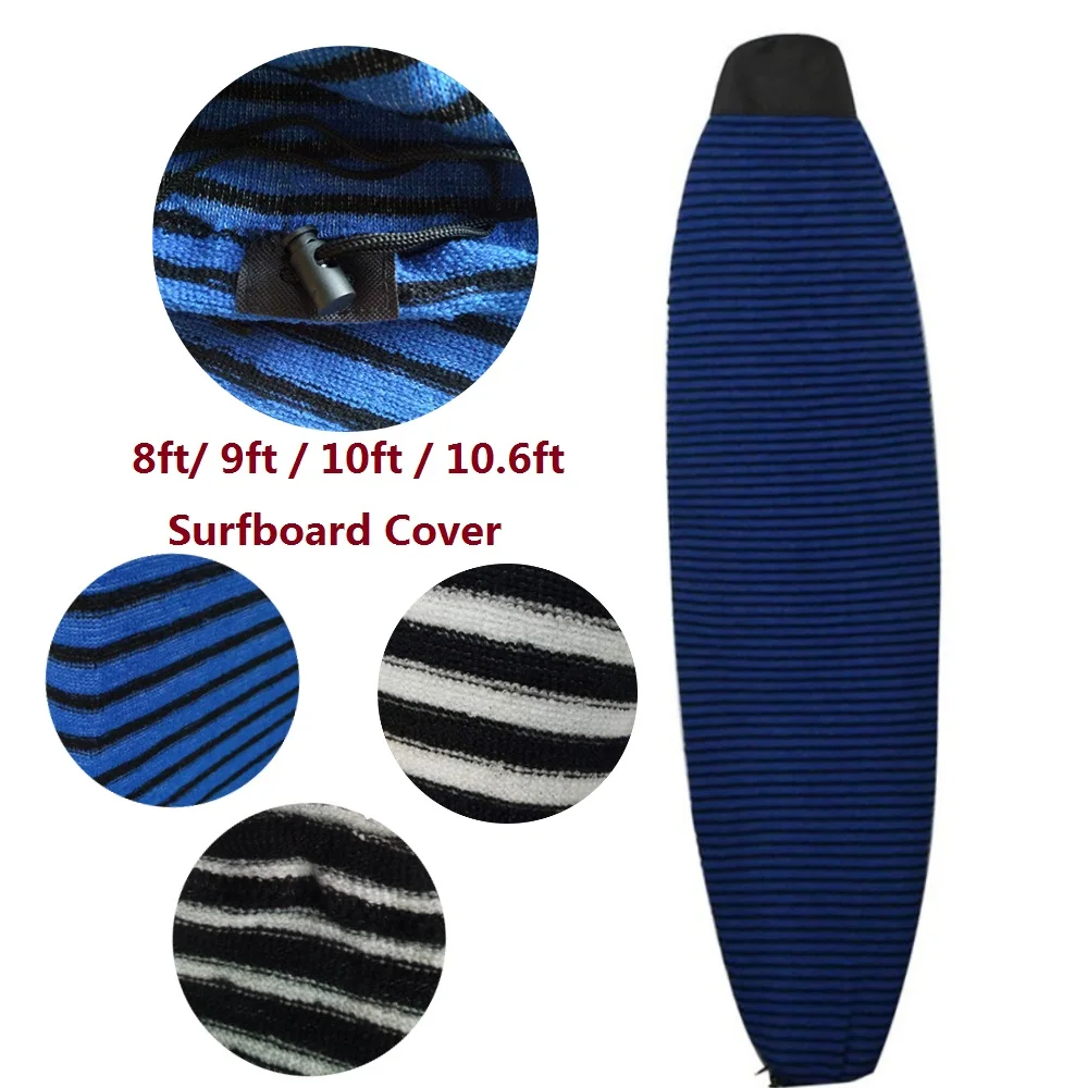 Surfboard Sock Protective Bag Soft Surf Board Cover For Paddle Board Bag 7ft/8ft/9ft/10ft/10.6ft Cover For Surfboard Sock